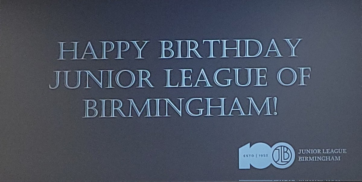 The JLB is officially 100! Our last GMM fell on our actual birthday and we celebrated! This has been a great start to a fabulous League year! Happy Birthday to the JLB! More pics coming soon. 

#EngageInspireLead #JLBirmingham #JLBham #JLB100 #JLBCentennial #HappyBirthday