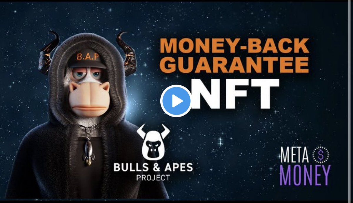 LOUDMOUTH_ETH's tweet photo. Let’s go! @BullsApesProj was on @_MetaMoney_  @CryptoJChains YouTube https://t.co/T5HwLYTJiB