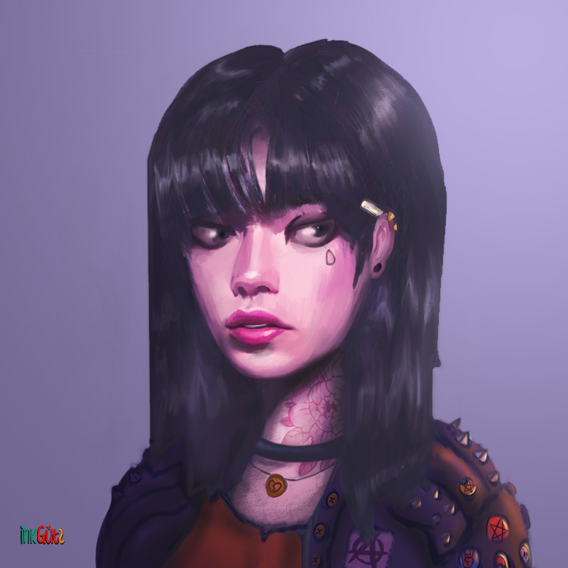 Inkguts_Art's tweet photo. PunkGirl OC Redesigh  #planrob2k #realistic #stylizedart #clipstudiopaint #clipstudiopaintart #aestheticart #gothgirlfriend #punkgirl #inkguts https://t.co/oFlU5WvtuT