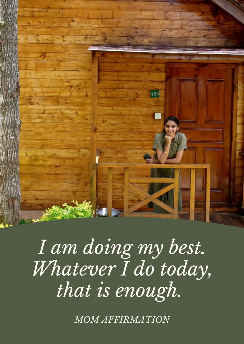 iamsandhyahegde's tweet photo. #momaffirmation https://t.co/fkDBUTbAWF
