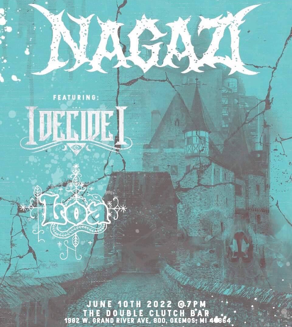 NagaziMetalShop's tweet photo. June 10 we make our first trip to the new Double Clutch Bar in Okemos, MI for a #𝐅𝐑𝐄𝐄𝐒𝐇𝐎𝐖. We’ll be joined by #IDecideI and #Loa.
#nagazi #metalband #free #show #doubleclutch #lfg https://t.co/vS1BzTSqTd