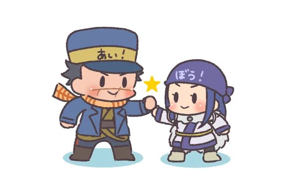 金カムの青年×女の子で好きな組み合わせ☺️(notCP) 