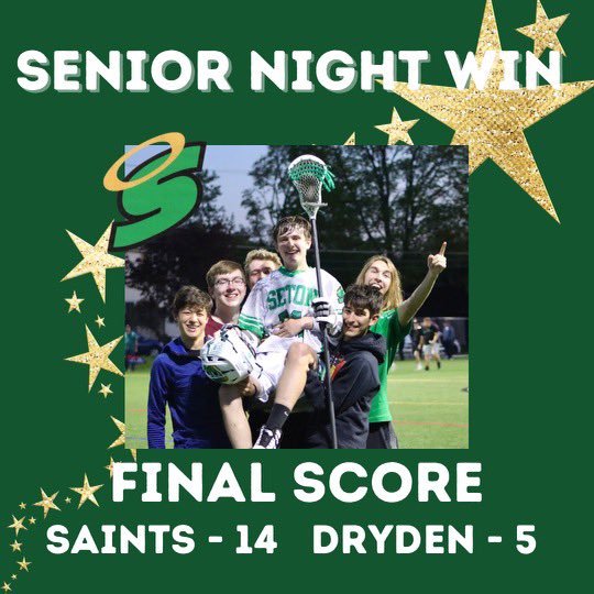 Boys hold off Dryden to secure the win at home on senior night <a href="/SectionIVLax/">Section IV Boys Lacrosse</a> <a href="/STACscores/">STAC scores</a> <a href="/IanMillsTV/">Ian Mills</a> <a href="/NickKetter_TV/">Nick Ketter</a>