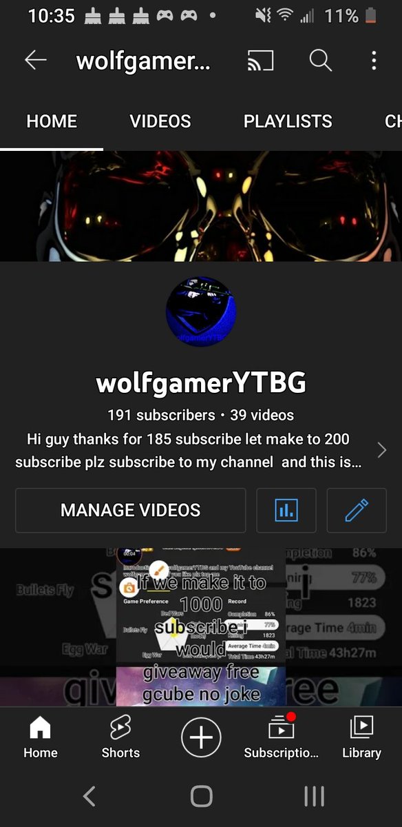 wolfgamer25344's tweet photo. Please subscribe to my channel wolfgamerYTBG we are trying to hit 1000 subscribe of the end of this month please subscribe guys please https://t.co/Nzy1W7MfQY