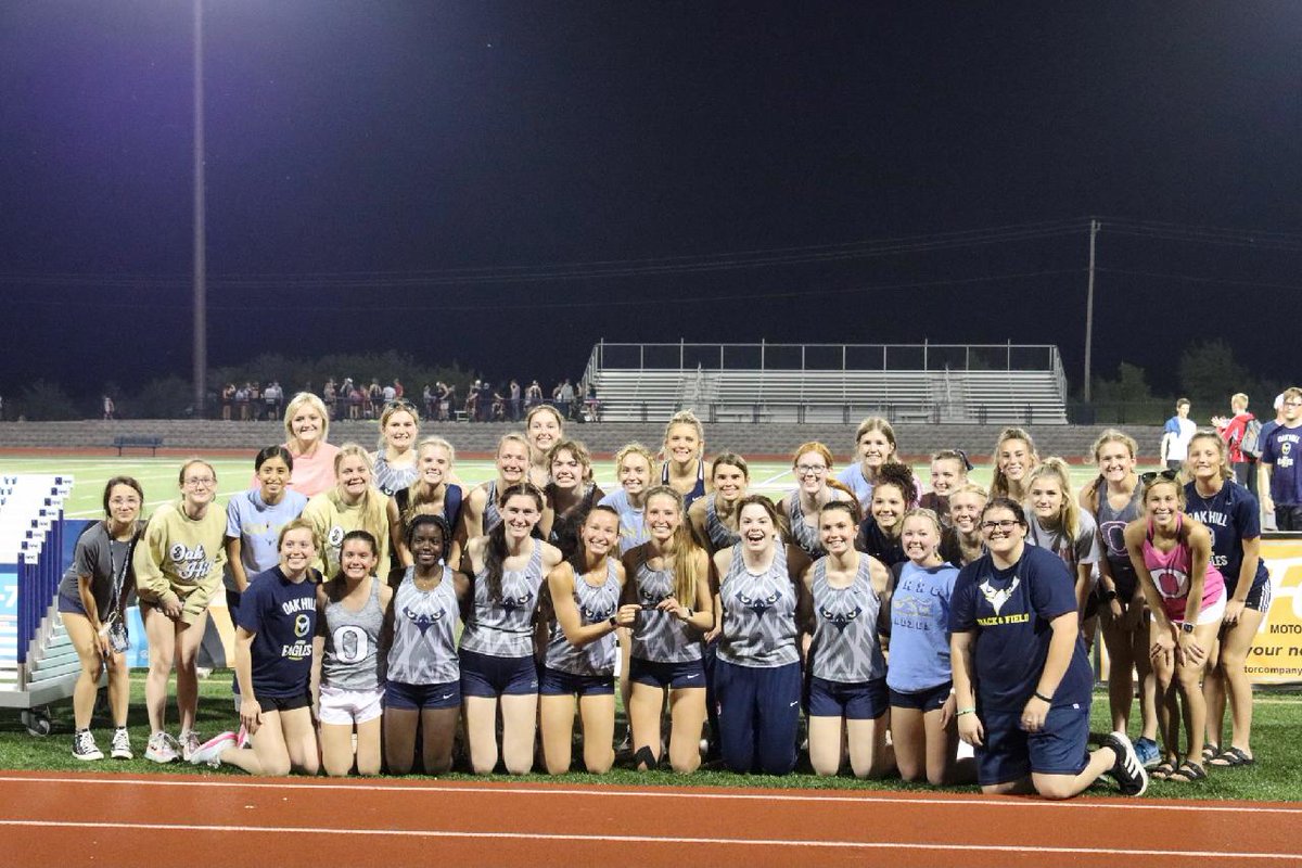 OHXC_OHTF's tweet photo. 🏆CONFERENCE CHAMPIONS🏆
OHTF Lady Eagles captured 4 🥇's, 5 🥈's, scored in every event, set 1 meet record, &amp; scored 2 ladies in all 13 individual events to win the Central Indiana Conference Championship for the 11th straight year! 
#BeUncommon #DecadePlus1Peat https://t.co/Q6IYTLXklH
