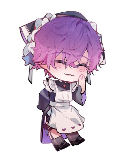 JiuMuLing's tweet photo. #UkiThumb #FoYoVid #PsyBorg 
Happy Maid  Day！
png DL：https://t.co/f0YP0dFTQl

画了女仆uki 和fufu ，并用他们做了个欢迎回家的小剧场。
💜❤️💜❤️
希望你们能喜欢(能用上就更好了🌸🌸🌸 https://t.co/0hkcWlQD2E