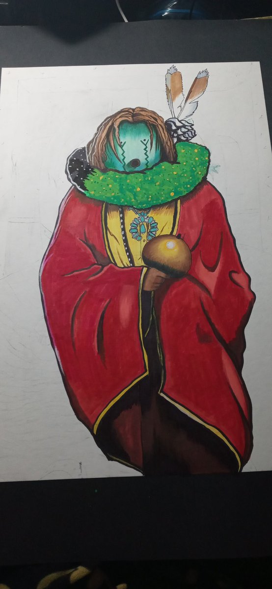 TheWolveKyng's tweet photo. What should i do in the back ground ??? Let me know please #art #artist #navtive #navtiveamerican #artontwitter https://t.co/8wiZg241LZ