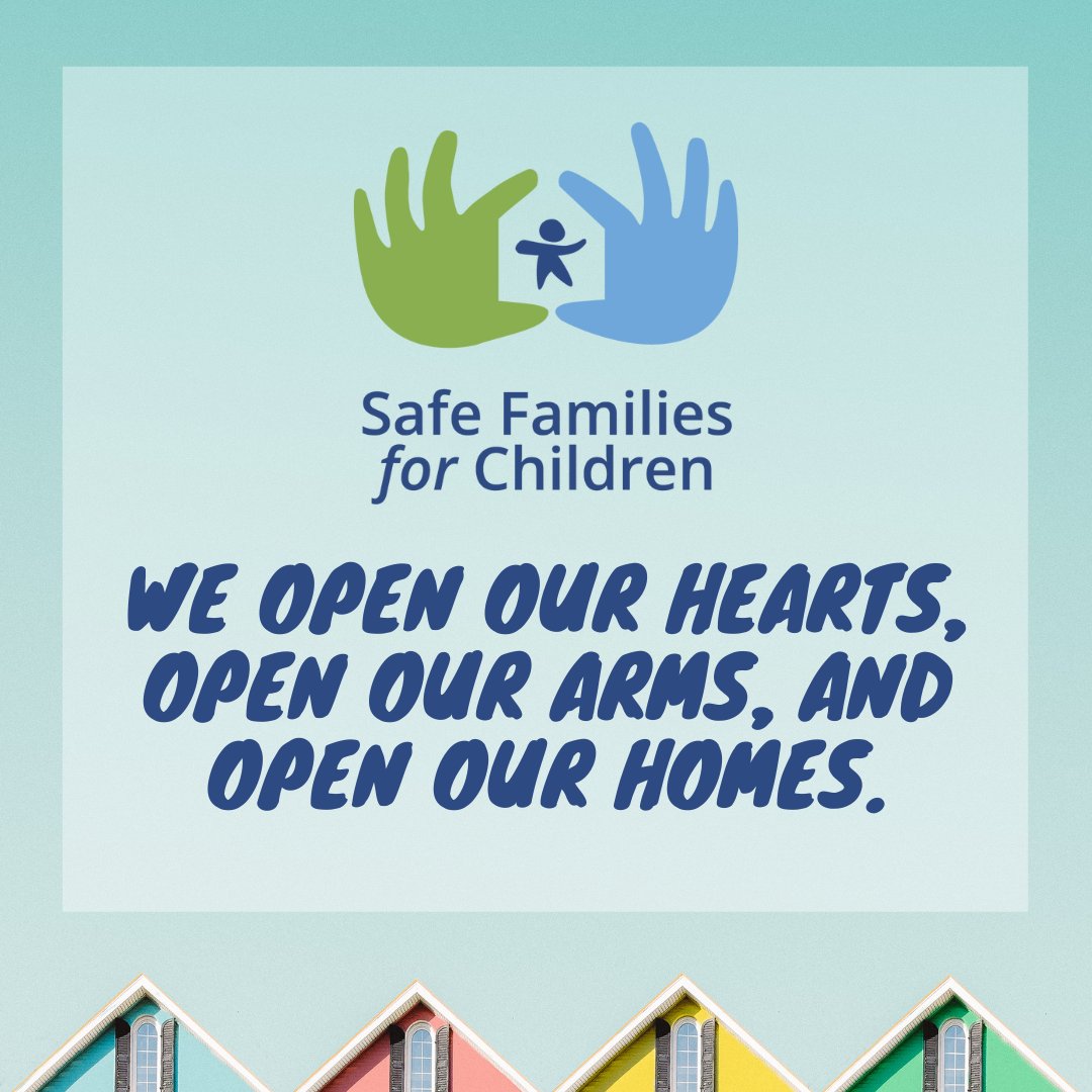SFFC - a ministry where we open our hearts, open our arms, and open our homes.