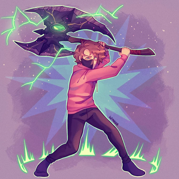 ✨💥 He's ready for battle! 💥✨

#Ranboo #ranboofanart 