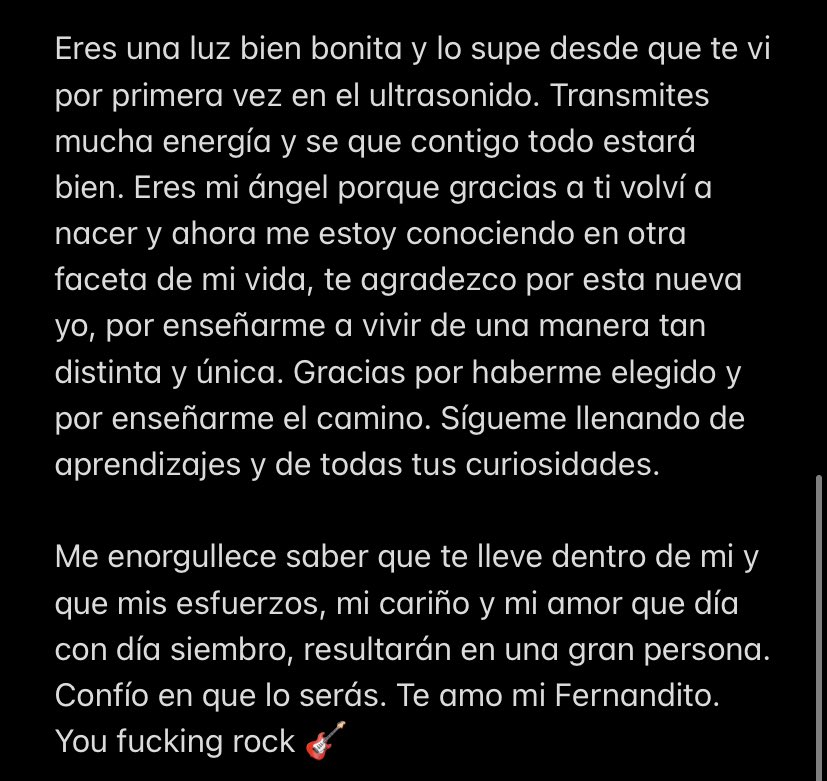 danielafpc's tweet photo. Carta para mi bebé cacheton https://t.co/hg4sMOeBqj