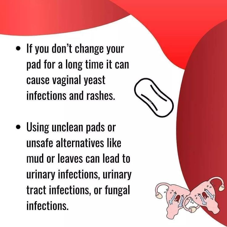 _TheRedLotus_'s tweet photo. Let's learn about the effects of using unhygienic pads!

#menstruation #period #menstrualhealth #menstrualhygiene #sustainable https://t.co/A5ek2OG10M