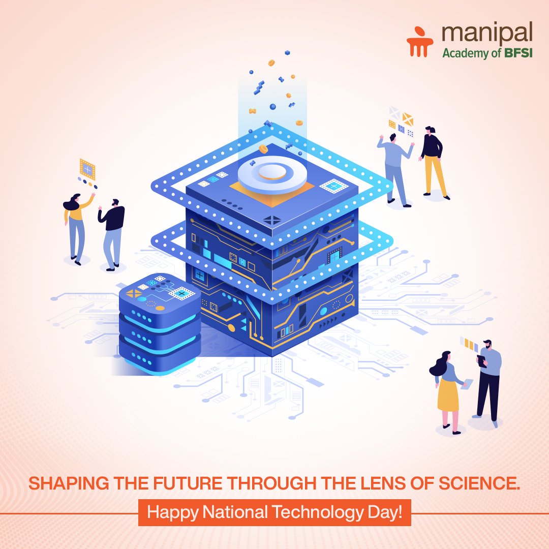 Manipal_BFSI's tweet photo. Celebrating #science, #technology and #innovation.
Happy #NationalTechnologyDay!
#ManipalAcademyOfBFSI #ManipalAcademy #Manipal #MABFSI #Tech https://t.co/MoxzlhJ5yT