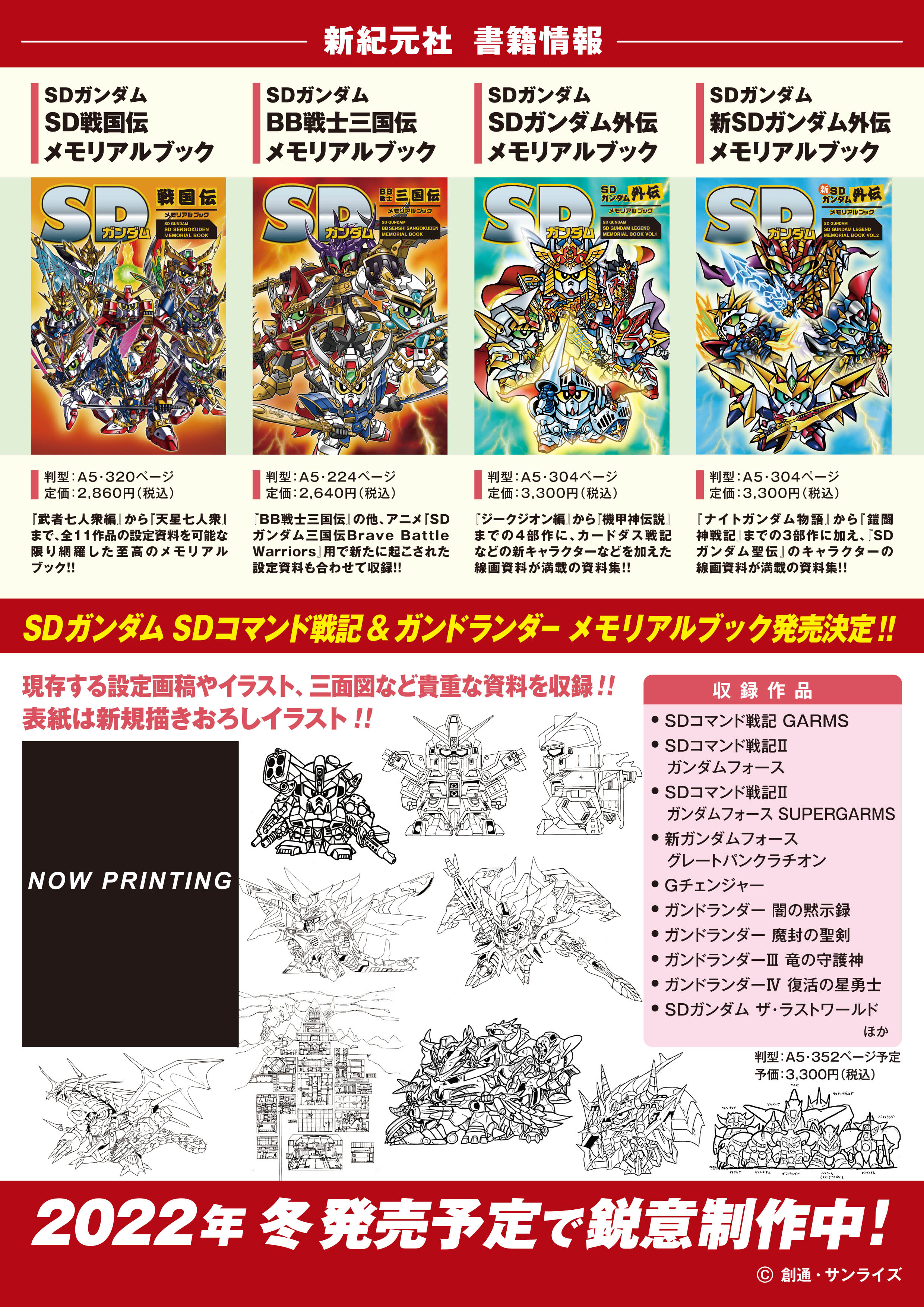 SDガンダム SDコマンド戦記&ガンドランダー メモリアルブック