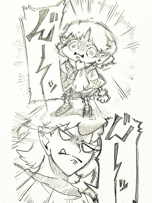 #同じ人が描いたとは思えない絵を貼る 