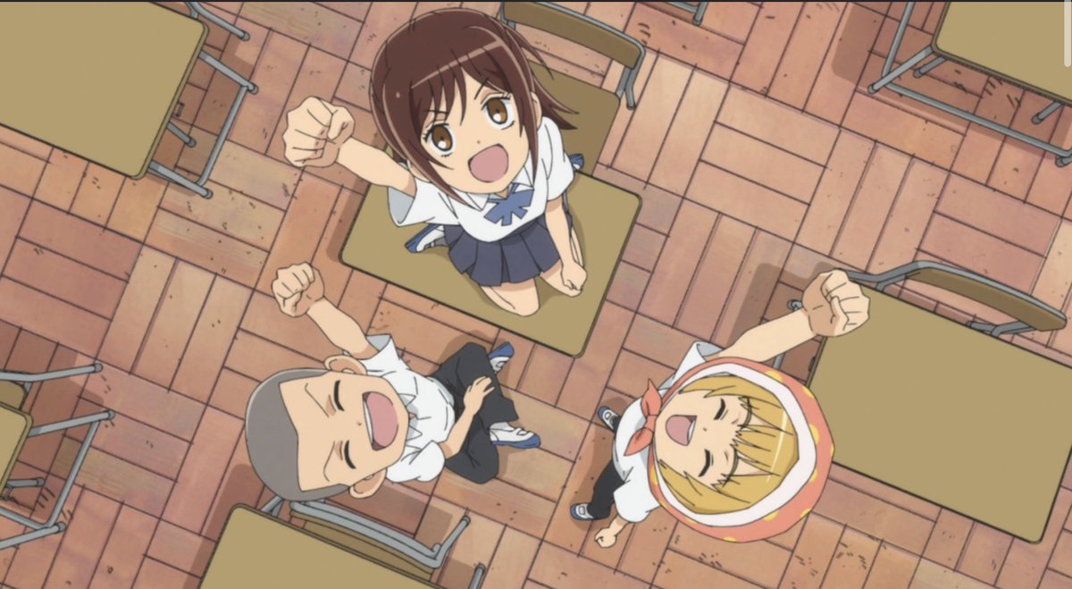 RomaniaBlack's tweet photo. This scene cracked me up so much...poor, Bertholdt.
#AttackonTitanJrHigh #AOTJrHigh https://t.co/7aZEs4kkDM
