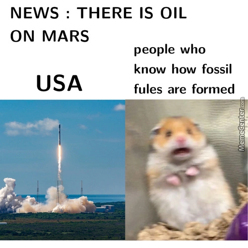 dstl1tr's tweet photo. #meme #oil #usa #mars #petrol #FossilFuels #aliens https://t.co/49SdfaV192
