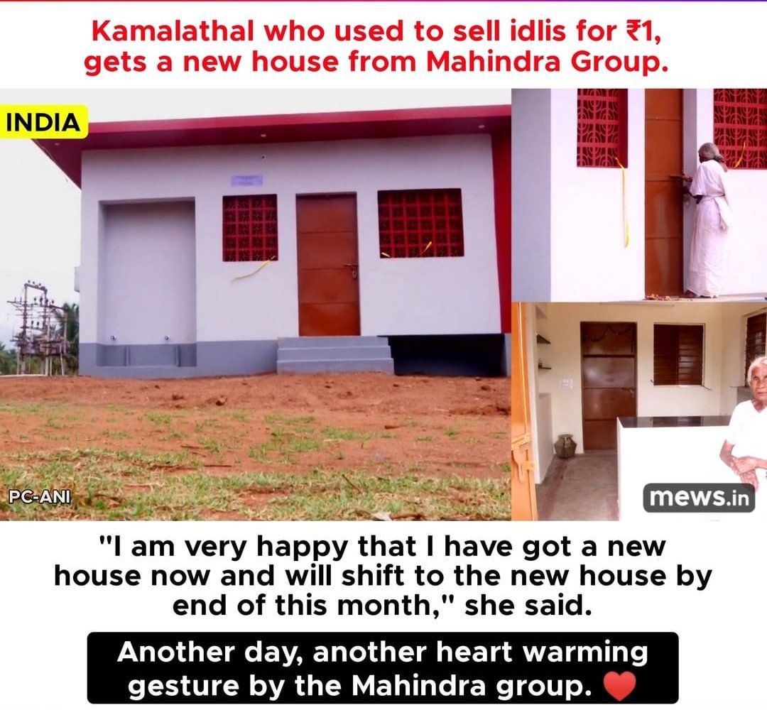 People think,peoples heart start shrinking as their bank balance grows,Bt Mahindra group always prove them wrong by their humanitarian gestures. No words to express the gratitude and respect fr MG, but a learning for us to do the same. Thank you <a href="/anandmahindra/">anand mahindra</a>,BHARAT loves you.🙏