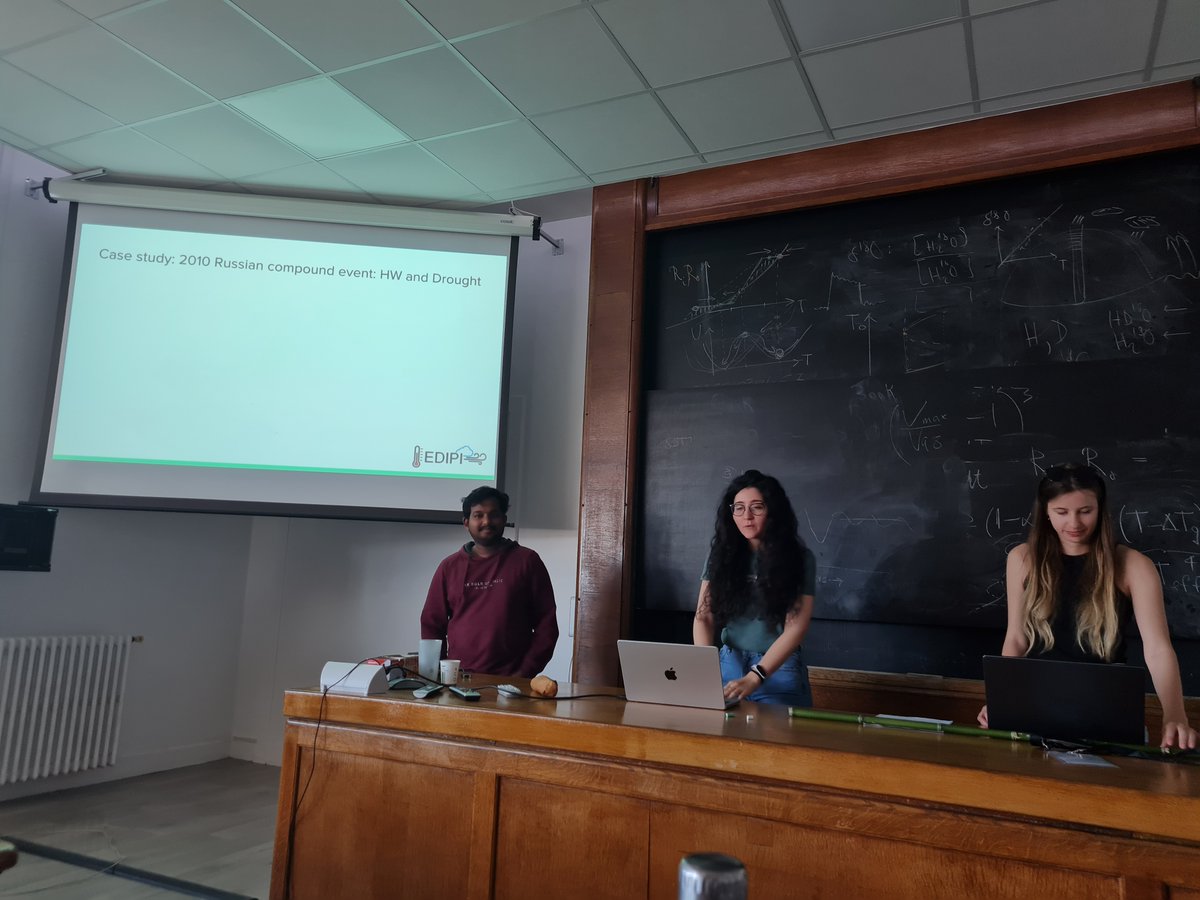 edipi_project's tweet photo. The groups just pitched their ideas on which extreme weather events they will focus on in creating the fact sheets, describing the choice rationale, aim of the work and the steps forward. Looking forward seeing the #factsheets tomorrow!

#itn #horizon2020 #msca #horizoneurope https://t.co/IqekwPl0Dq