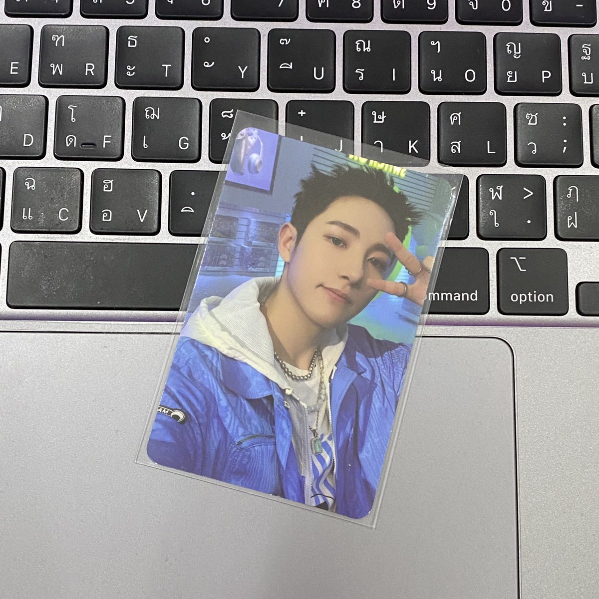 whiterrosee's tweet image. ได้รับการ์ดน้องอินจุนแล้วนะคะ 🤍💙🫶🏻 #rrmypjs