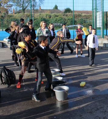 BablakeCharity's tweet photo. As we prepare for the event we wanted to share photos from previous years. Sponges are £1 each or 5 for £3. Alternatively you get a water gun for £5 and £7 to pour a whole bucket. Double prices for the Headmaster! (Friday only) #charity #BablakeCharity @BKHSSport @BKHSchool https://t.co/83fCrDgWzc