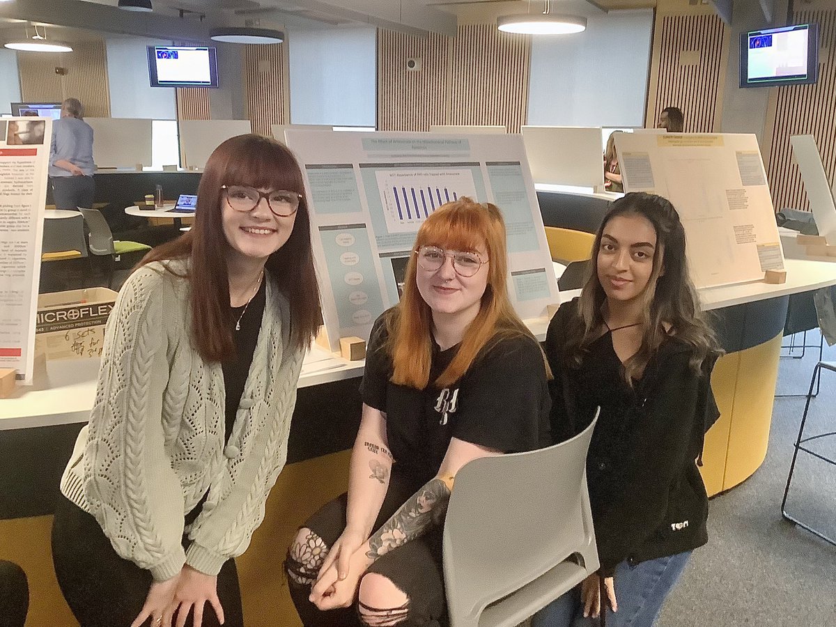 Having a fab morning <a href="/SUBioscience/">University of Staffordshire Biomedical Science</a> @StaffsUni #BiomedicalScience #BiologicalScience final year research presentations 😊

<a href="/Kc_Roberts7/">Kc Roberts</a> <a href="/eloisehenley/">Eloise Henley</a>