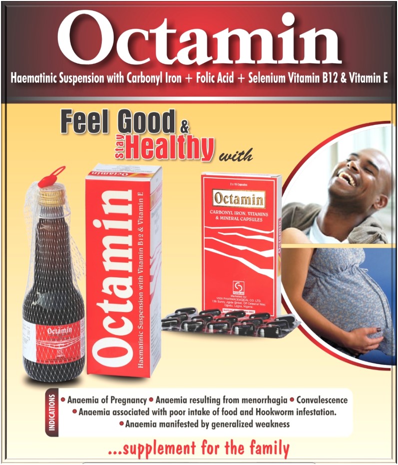 vixapharm's tweet photo. Iron-deficiency anemia often develops slowly. In the beginning, you may not have any symptoms, or they may be mild.

If you think you may have iron-deficiency anemia, talk to your doctor or nurse.

Feel good and stay healthy with Octamin best supplement for the family.

#anemia https://t.co/r8tKUfiYDT