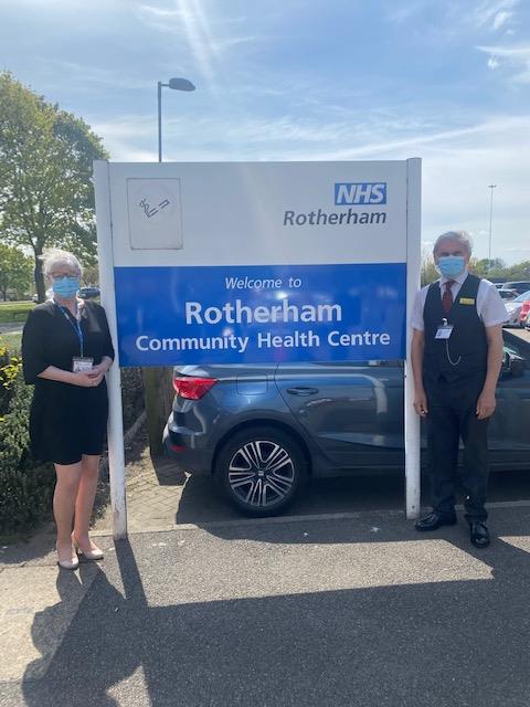 RHCC_Charity's tweet photo. Caroline Pollard &amp; Mohamad Jabir from our Ophthalmology Dept @RotherhamNHS_FT are taking on a challenge of a lifetime &amp; #skydiving for @TRFT_Charity on 17 June. Please sponsor them if you can: https://t.co/Zv9KHLzBQg
#NHScharity #fundraising #NHSheroes https://t.co/8o7dAwlRlo