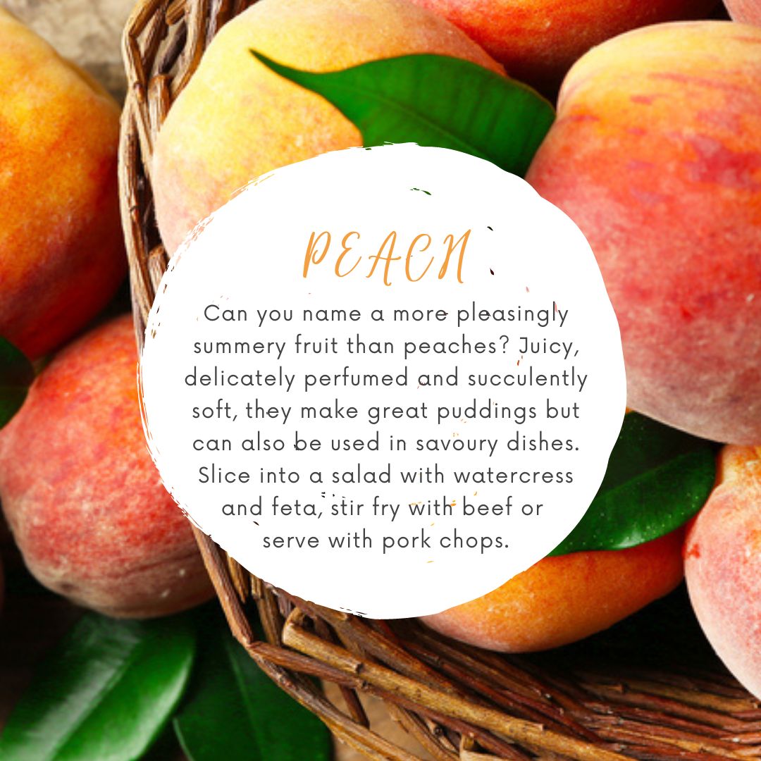 🍑With all this warm weather forecast, we've added a touch of peachy sunshine to this week's Special Offers. 

Make a peach crumble, add to an upside down cake or make a peach relish to serve on pork chops. Sign up to our newsletter at osolocal2u.com for recipe ideas.