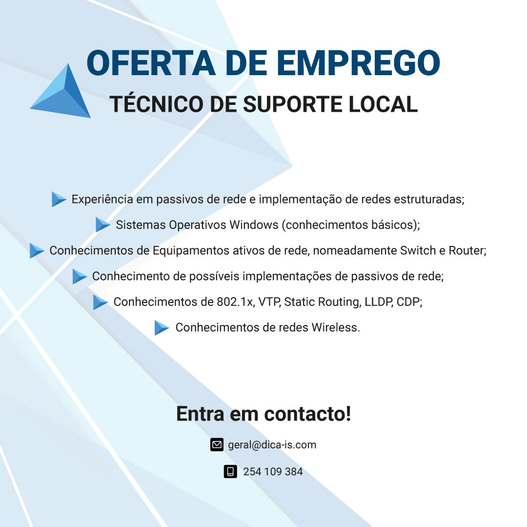 dica_is's tweet photo. Oferta de emprego❗️❗️❗️ https://t.co/fjByGgOwCJ