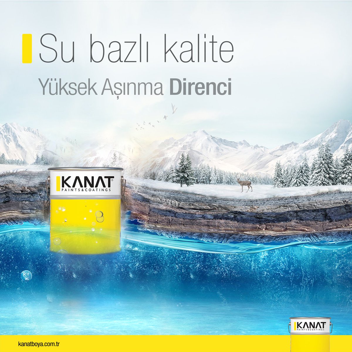 Kanat Boya sanayi boyalarında su bazlı çalışmaları ile alternatif çözümler üretmekte ve müşteri beklentilerini karşılamaktadır. #kanatboya #kanatpaints #subazlı #sanayiboyaları #makinesanayi #otomotivsanayi