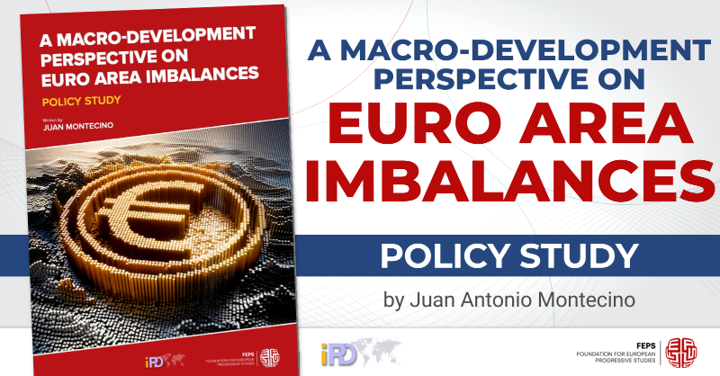 FEPS_Europe's tweet photo. "The #euro is significantly undervalued from #Germany’s perspective [...] This is likely at least partially responsible for a trend of #deindustrialisation in the #EuroArea’s periphery economies [...]"

@jamontecino writes in this new Policy Study by FEPS &amp; @Policy_Dialogue 👇