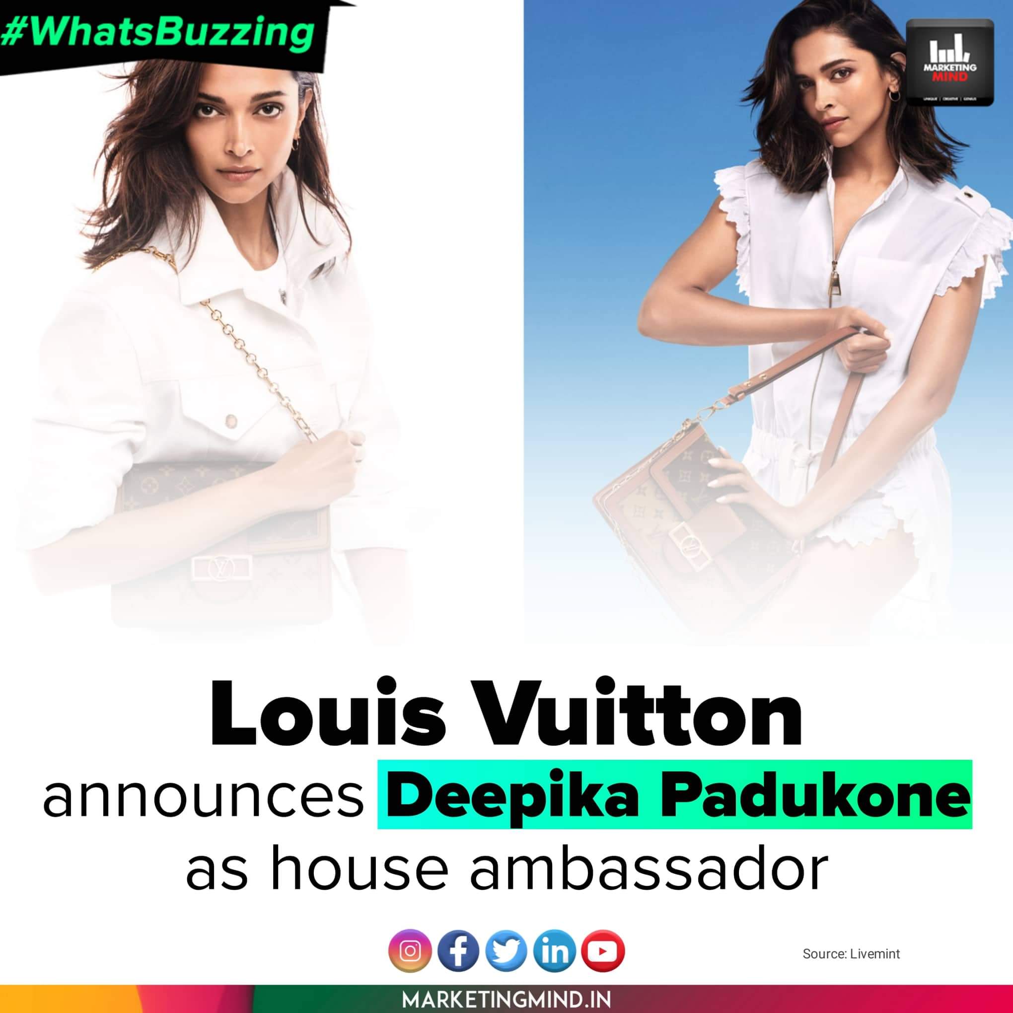 Louis Vuitton Announces Deepika Padukone As Their New House