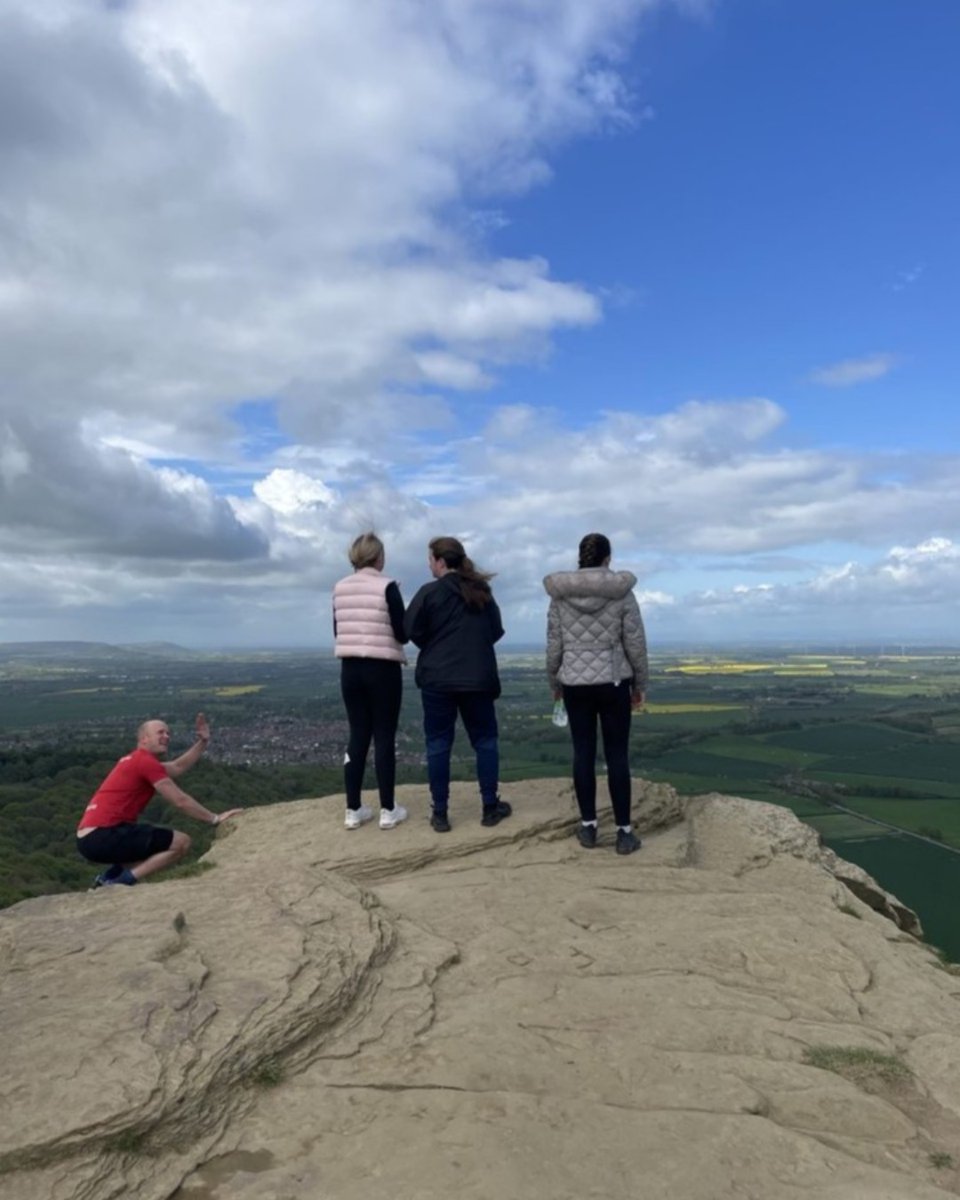 AcklamGrange's tweet photo. Three of our Y11’s planned a mindful walk up Roseberry Topping to help them prepare for their GCSEs. This was part of their Learning Curve course with @_learningcurvegroup
#AGSPRIDE https://t.co/EYS8Ud5TYs