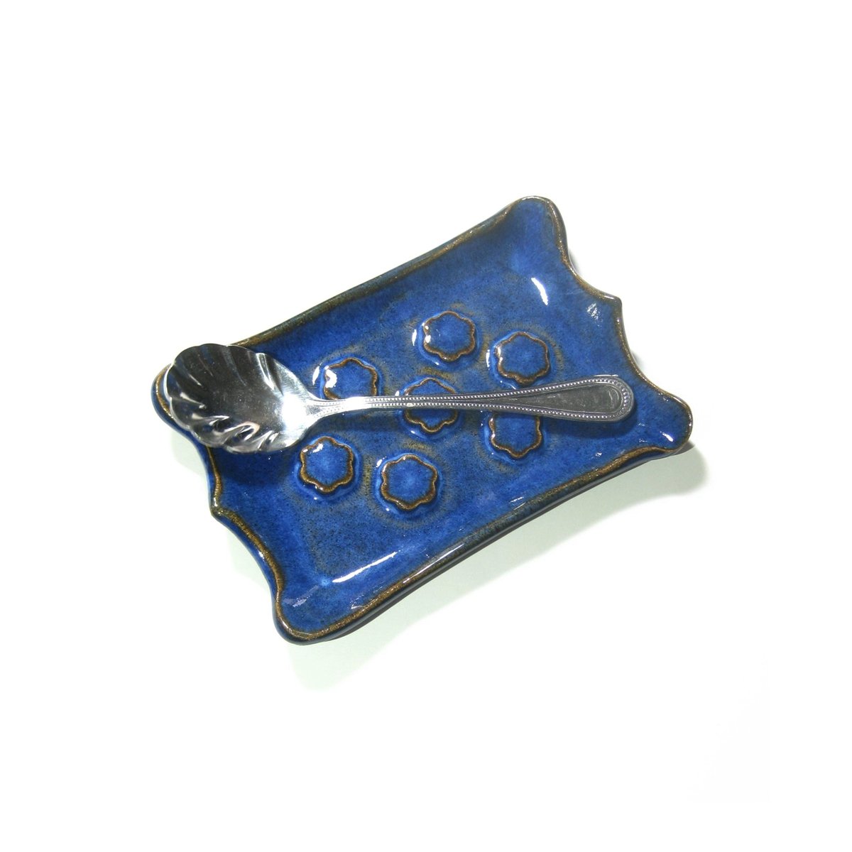 JKCJewelry's tweet photo. Blue Ceramic Soap dish, Spoon Rest, Pottery Dish, Rectangle Soap Holder, Handmade Pottery, Hand Built, House Warming Gift, https://t.co/B0C5EzqDPk #handmade #art #pottery #ceramics #SpoonHolder https://t.co/wVS6rSvvlE