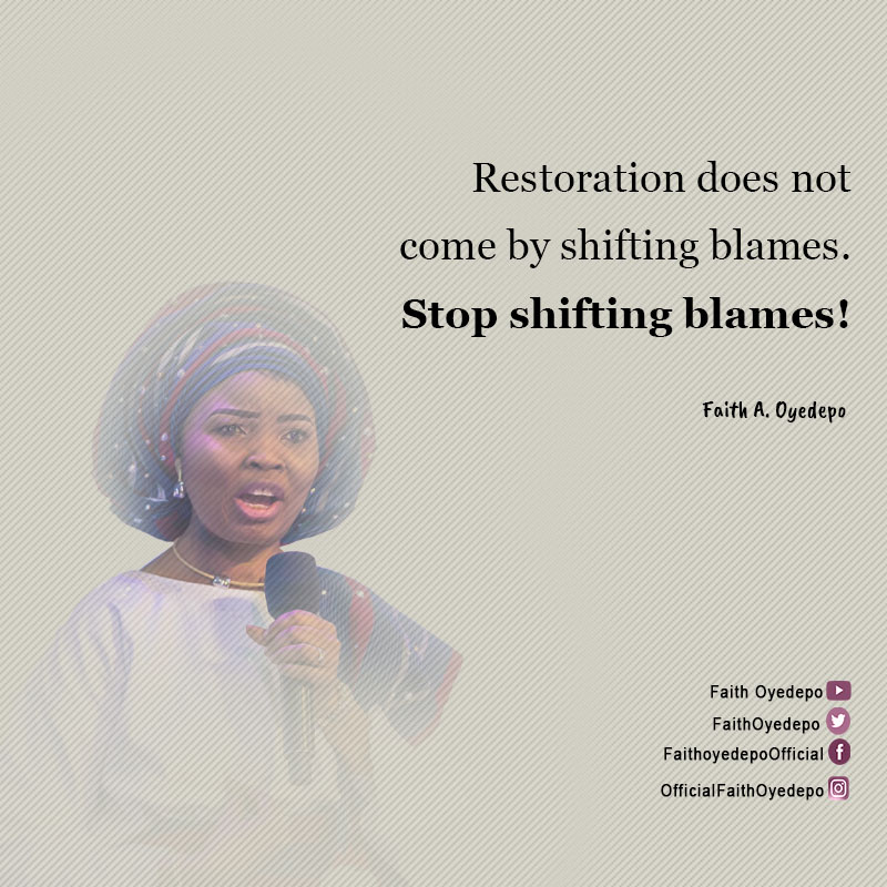 FaithOyedepo's tweet photo. To solve some problems in marriage, you must trace them to their roots, find out how and where you missed it and pull them out from the roots. Accept responsibility for your actions and reactions and admit these before God in prayer. Don’t shift blames! https://t.co/dBl9pUWuDK