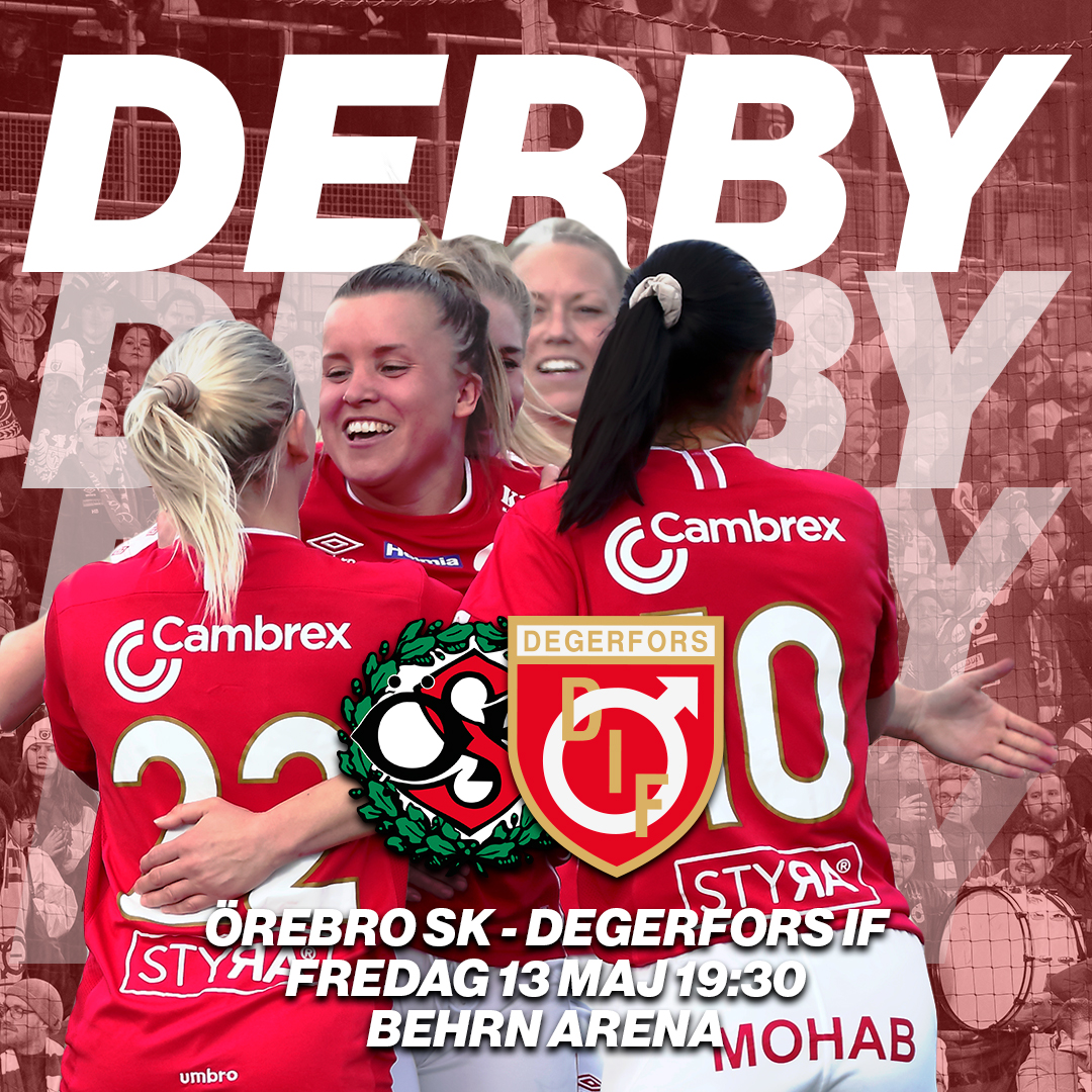 På fredag smäller det! ❤️🤍

ÖSK - DIF 19:30 på Behrn Arena! 

#DegerforsIF