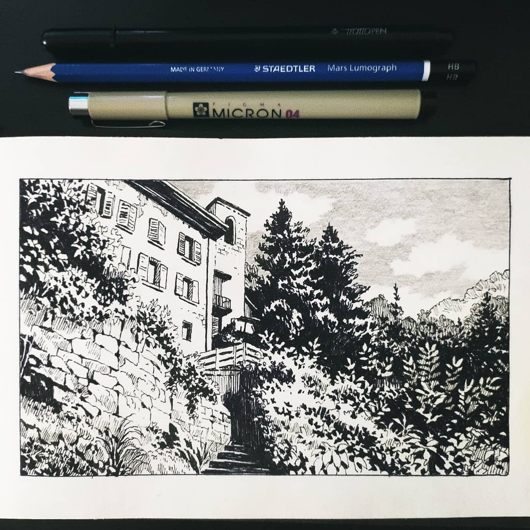 A Collection of beautiful Sketches by Lorenzo Lanfranconi -  Don't miss our exclusive Master Class series with Lorenzo Lanfranconi on IAMAG : https://t.co/5x9Q5ryRKQ 