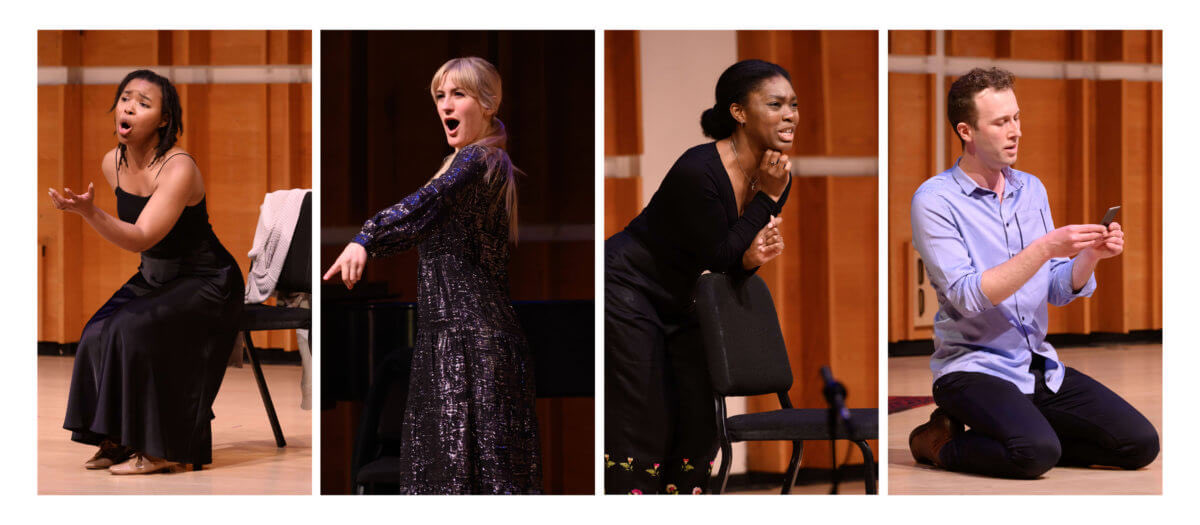 In the ⁦@KurtWeillFndn⁩’s annual Lotte Lenya Competition, Amanda Sheriff took home the first prize, Ruth Acheampong and Katrina Galka each claimed a second prize and Jeremy Weiss was placed third.