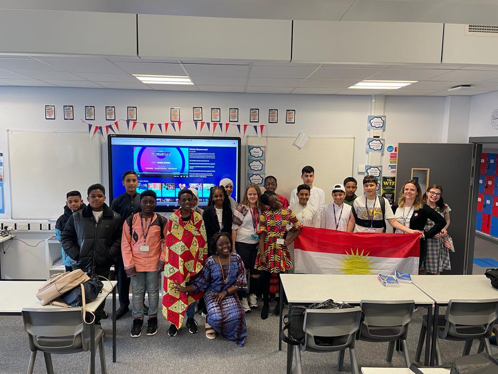 gorse_ruth's tweet photo. All of our Year 7 form groups are fully embracing our #cultureday. It is great to see so many students and staff in their cultural dress #DareToBeDifferent #embracingdifference #celebratingdifference https://t.co/cgQV5mOfsu