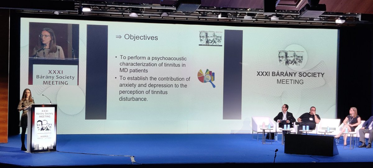 Great talk <a href="/PerezCarpenaENT/">Patricia Perez Carpena</a>!

A Tinnitus Suite for two ears and one brain in patients with Meniere's disease. #Barany2022