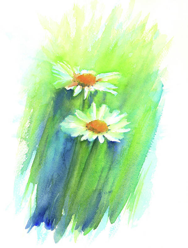 KarenKaspar1's tweet photo. Let the wildflowers grow!
I should have worked in the garden. But instead of mowing the lawn I painted this watercolor painting of two white daisies in a green spring meadow. 
https://t.co/fdhCXMbQ95 
#NatureBeauty #BuyIntoArt #TwitterNatureCommunity #art #NoMowMay  #wildflowers https://t.co/SCjSZR5ZeI