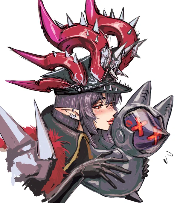 使い魔と戯れる。 
