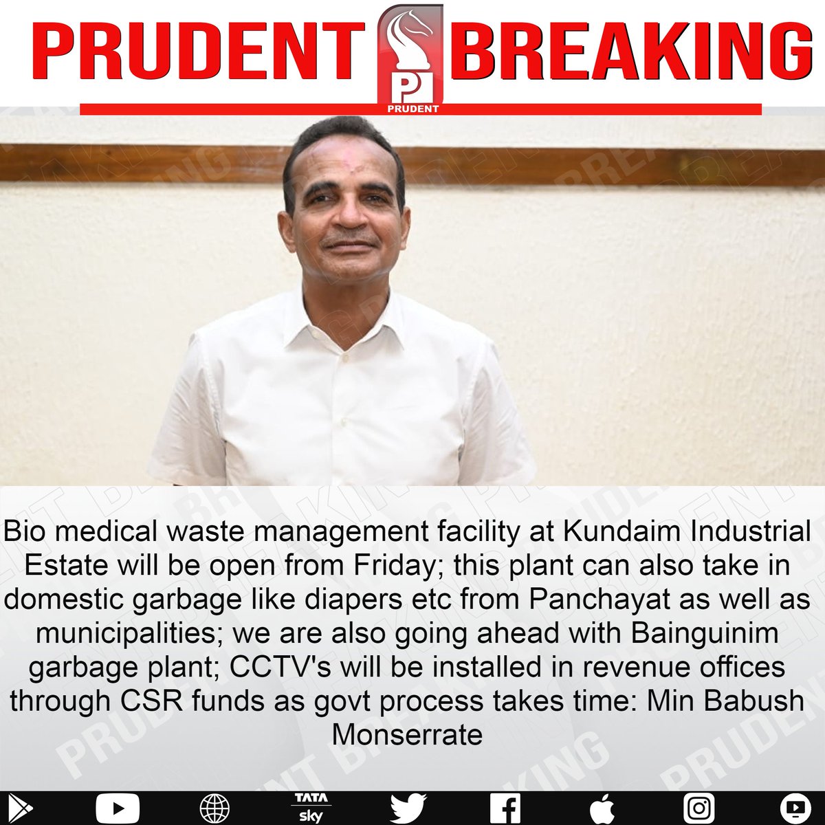 prudentgoa's tweet photo. #Goa #GarbagePlant @babushofficial https://t.co/aN42T3CWuO