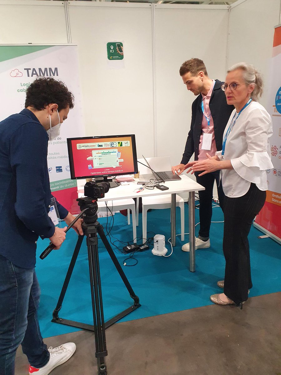 #JNCIS - C'est le jour J !

À découvrir : l'application carte vitale intégrée au logiciel médical #TAMM. Retrouvez l'équipe à Bordeaux aux Journées Nationales des Conseillers Informatiques Service.
--
#applicarteVitale #JNCIS2022 #Bordeaux <a href="/GIE_SESAMVitale/">GIE SESAM-Vitale</a> <a href="/Assur_Maladie/">Assurance Maladie</a>