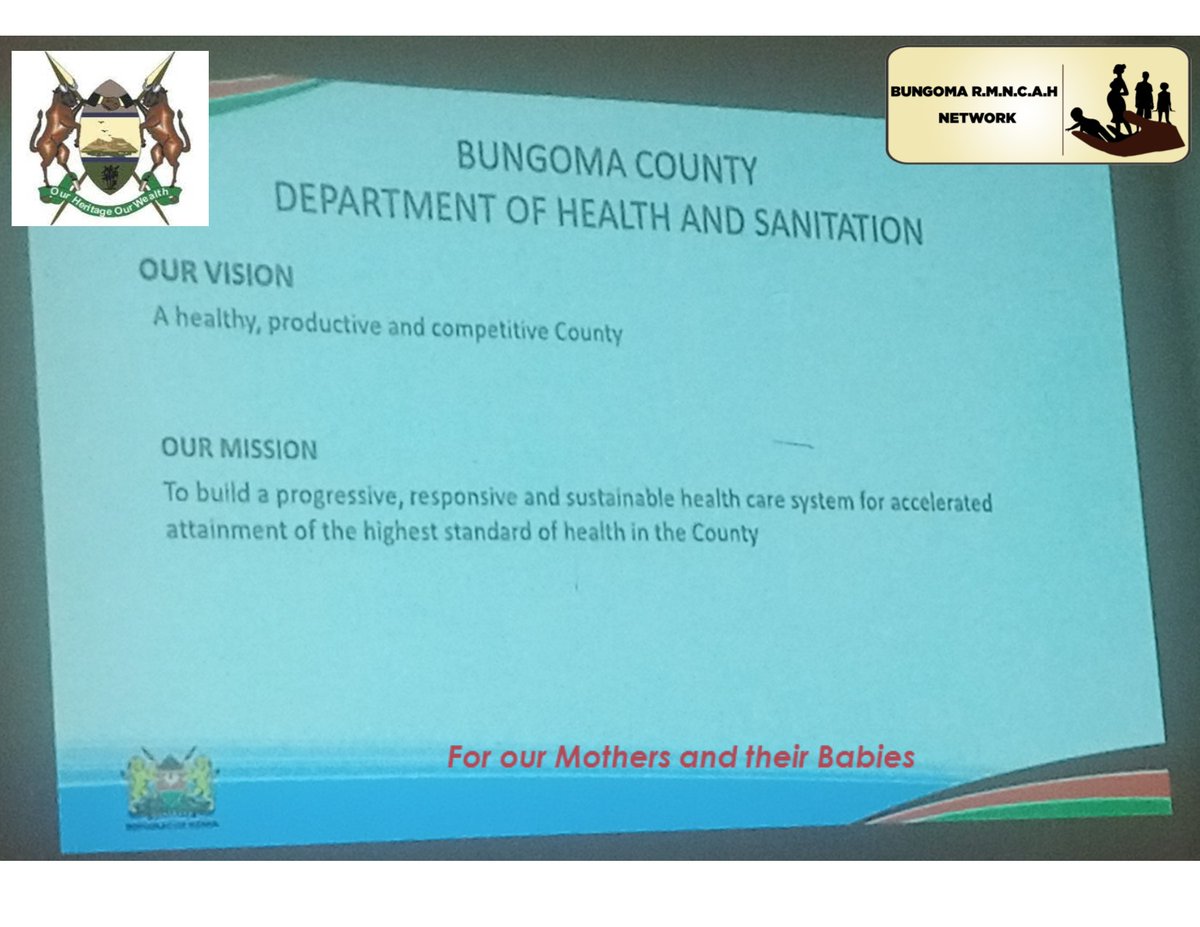 BungomaRmncah's tweet photo. With @BungomaCountyKe health service providers understanding the department #VISION #MISSION & #CORE_VALUES. As @BungomaRmncah joins the FP TWG, unmeasurable efforts have been made by levels 1, 2 & 3 staff. Much awaits to be done by #InvestInHealth to ensure #strengtheningPHC. https://t.co/Kj0zF5ogqj