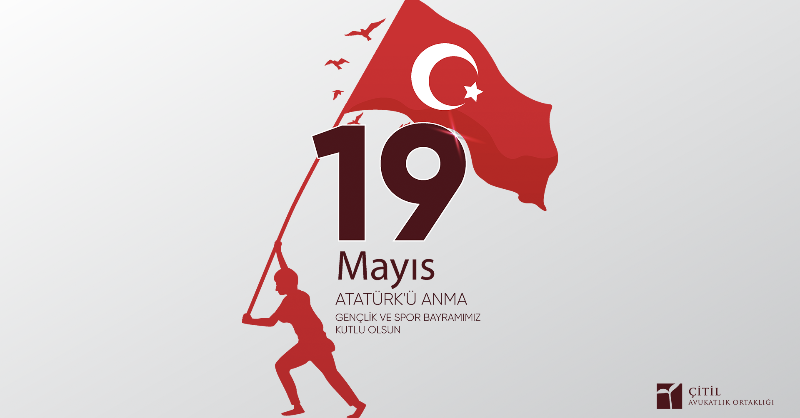 19 Mayıs Atatürk'ü Anma Gençlik ve Spor Bayramımız kutlu Olsun #19mayısatatürküanmagençlikvesporbayramı 🇹🇷