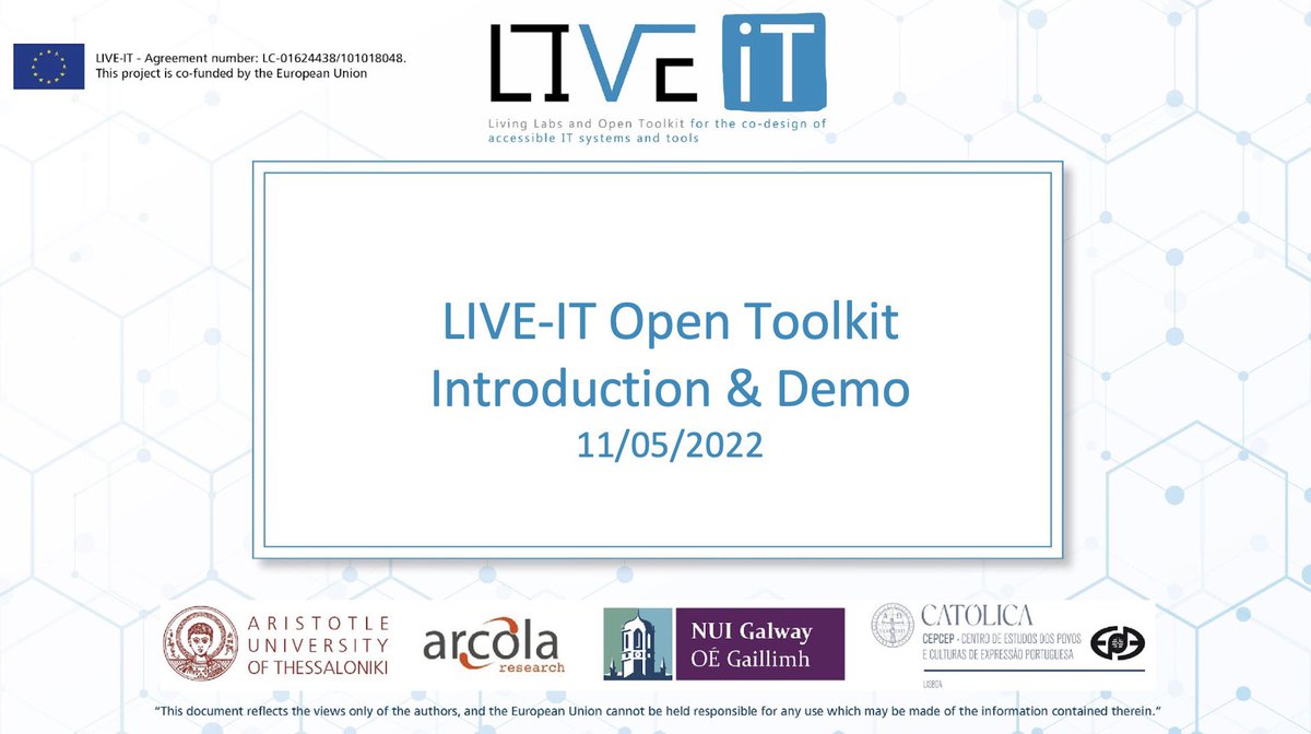 drsaragartland's tweet photo. Thanks to @DyslexiaIreland for the opportunity to demo the @LiveIT_proj Open Toolkit today during the #AssistiveTechnology section of your Dyslexia Assessment of Need course @CoPPERNUIGalway https://t.co/t3f0s79irG