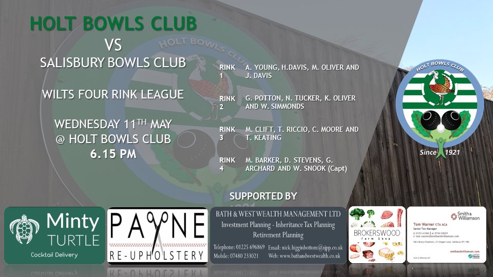 Holt Bowls Club tweet media