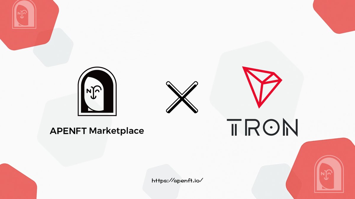 🎉Thrilled to announce the strategic partnership with <a href="/trondao/">TRON DAO</a> 

❤️#apenftmktplace aims to build a dynamic, sustainable, and low-cost NFT ecosystem on #TRON. 

🚀Wanna visit apenft.io through TRON website? Click the APENFT logo at the bottom of "Core Partners" NOW!