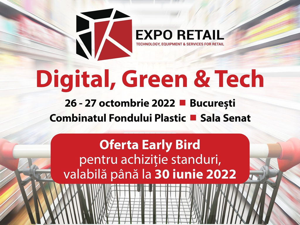 retail_fmcg's tweet photo. Save The Date 26 – 27 octombrie 2022: EXPO RETAIL 2022 – Digital, Green &amp; Tech  https://t.co/KyhlrxxSUL #retail #eCommerce #FMCG #Romania #exporetail #digital #green #tech https://t.co/XxAfVYYs7Q